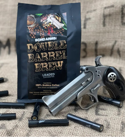 Bond Arms Double Barrel Brew - Texas Grounds Coffee 