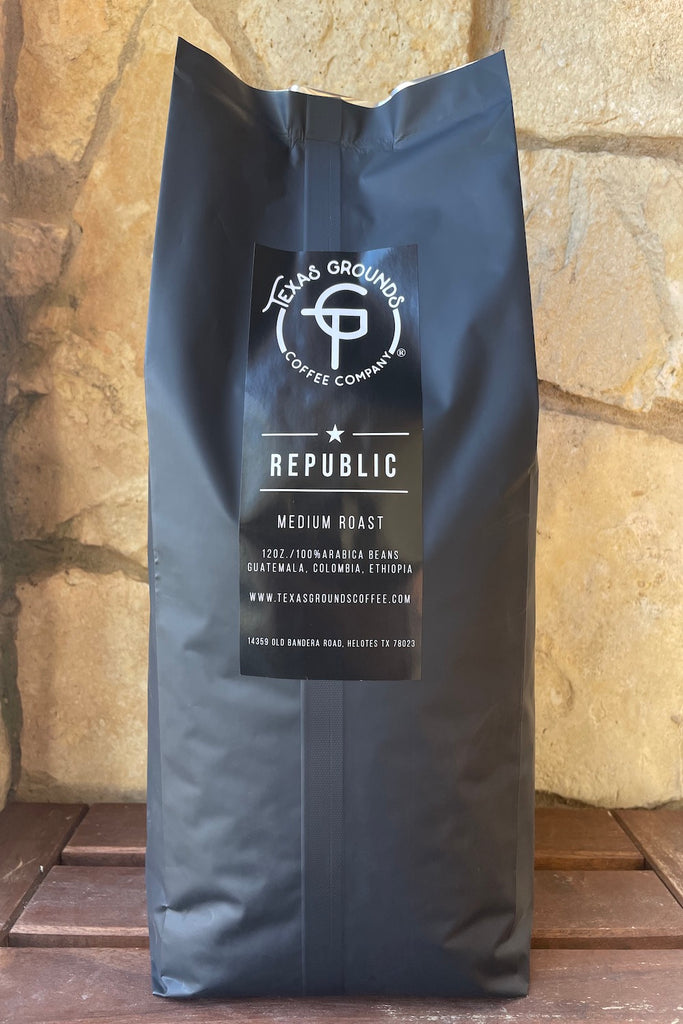5 lb Republic Blend - Texas Grounds Coffee 